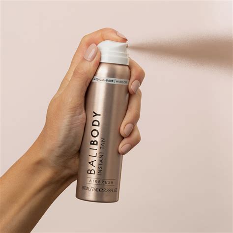 bali body instant tan spray